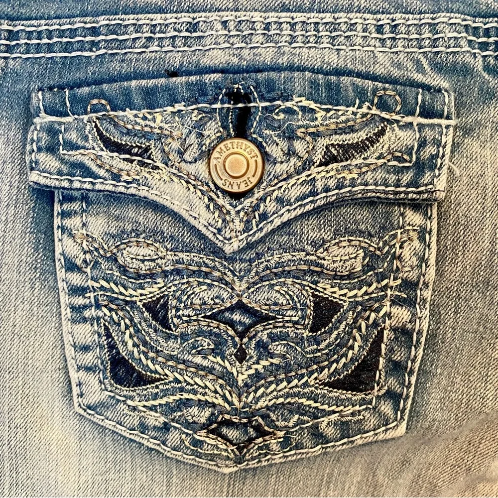 Amethyst Jeans capri’s 9 - Picture 7 of 10